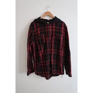 Modern Amusement Flannel Hoodie XL